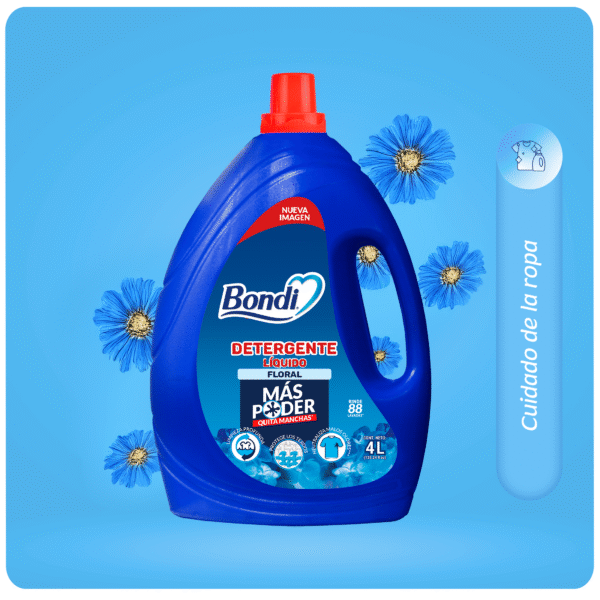 Detergente Líquido Floral