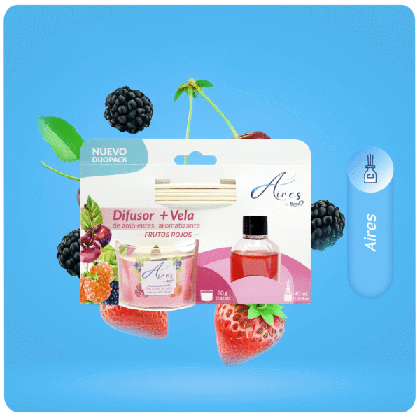 Difusor de ambientes + Vela aromatizante